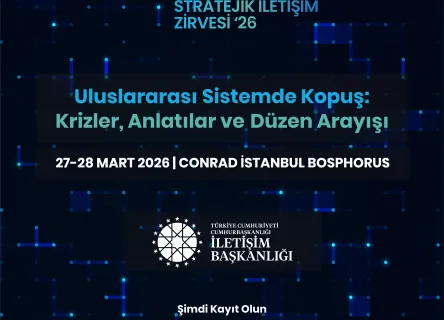 Sc Stratcom Zirvesi '26 | Uluslararası Stratejik İletişim Zirvesi ‘26