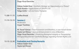 UNESCO Türkiye Milli Komisyonu ile "Sentetik Biyoloji ve Biyoetik Sempozyumu" Gerçekleştirdik