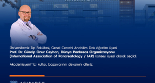 Prof. Dr. Güralp Onur Ceyhan, Dünya Pankreas Organizasyonu Konsey Üyesi Seçildi